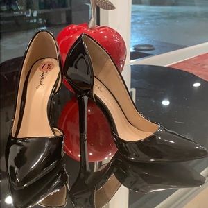 Never worn patent leather shoe